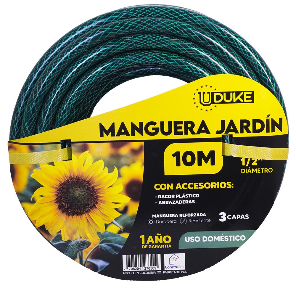 Manguera De Jardin Uduke Uso Domestico X 10 Metros Suan