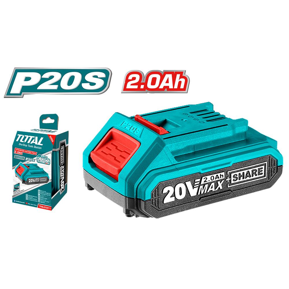 Bateria 20V 20Ah Industrial Ion Lithium Total Tfbli20011