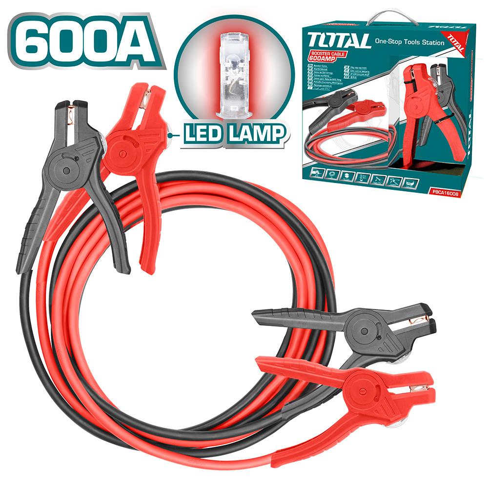 Cable Inicio Bateria 600Amp 3Mts Luz Led Total Pbca16008L