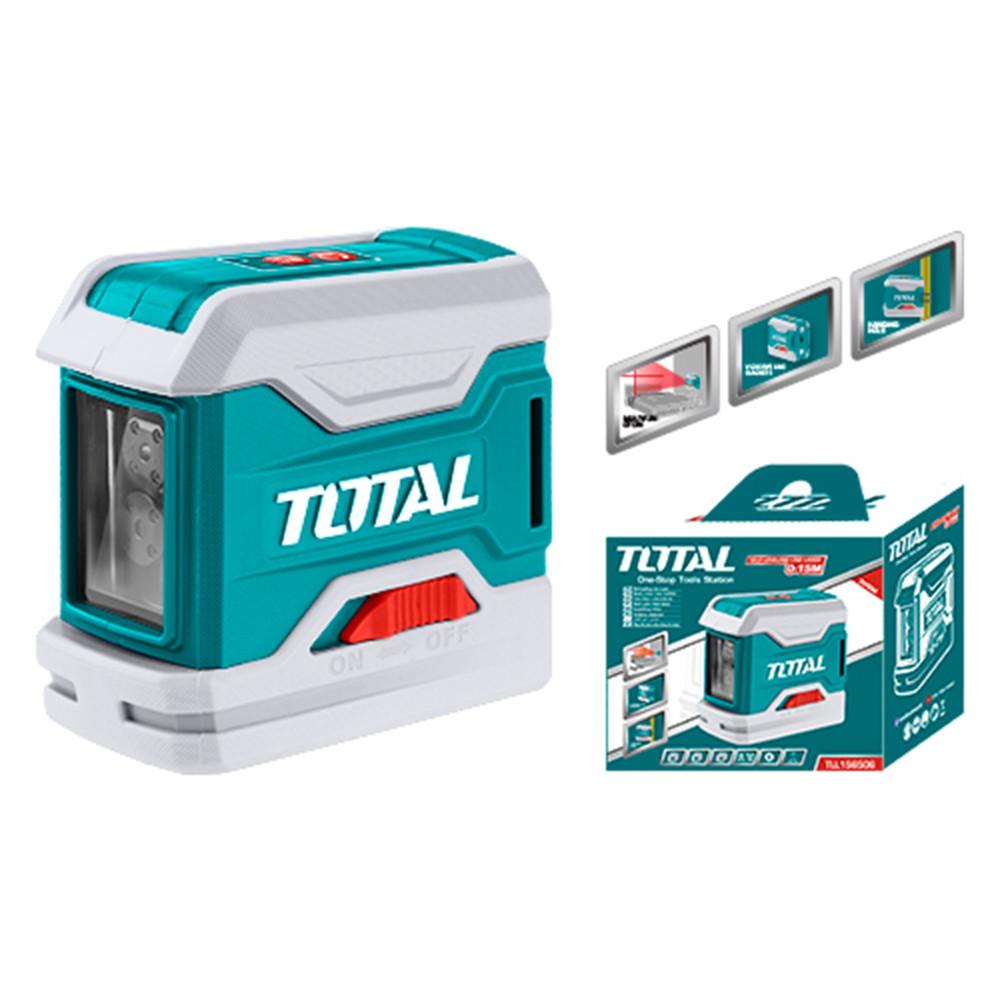 Nivel Laser 015Mts Luz Roja Total Tll156506