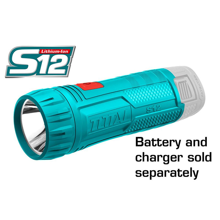 Linterna Inalambrica 12V 100 Lumenes Total Bateria Y Cargador No Incluido Twli1201
