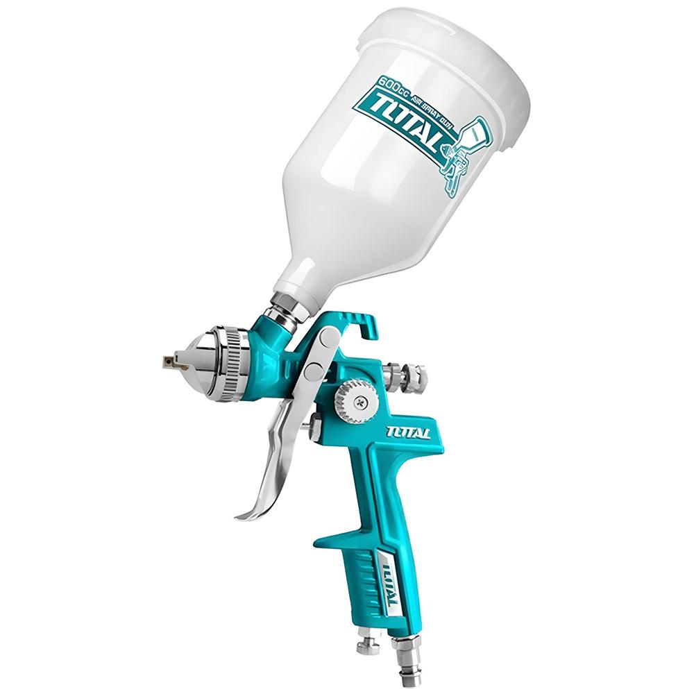 Aerografo 600Cc Industrial Vaso Plastico Baja Presion Total Tat10601