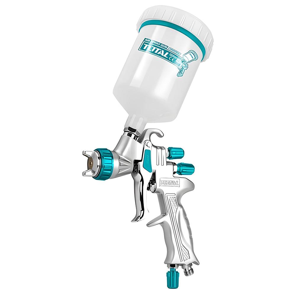 Aerografo 600Cc Industrial Vaso Plastico Alta Presion Total Tat10605