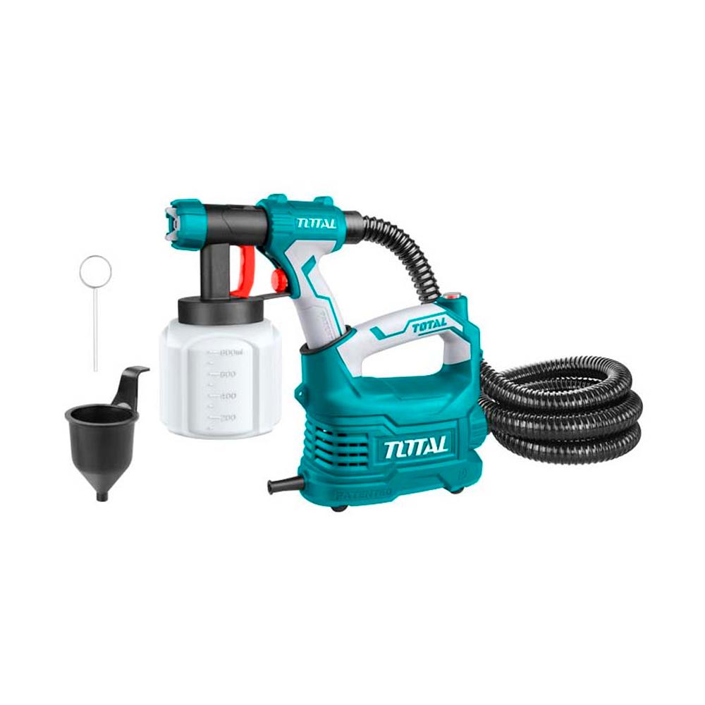 Compresor Mini  Pistola Industrial Vaso Plastico 800Ml 500W Total Utt5006