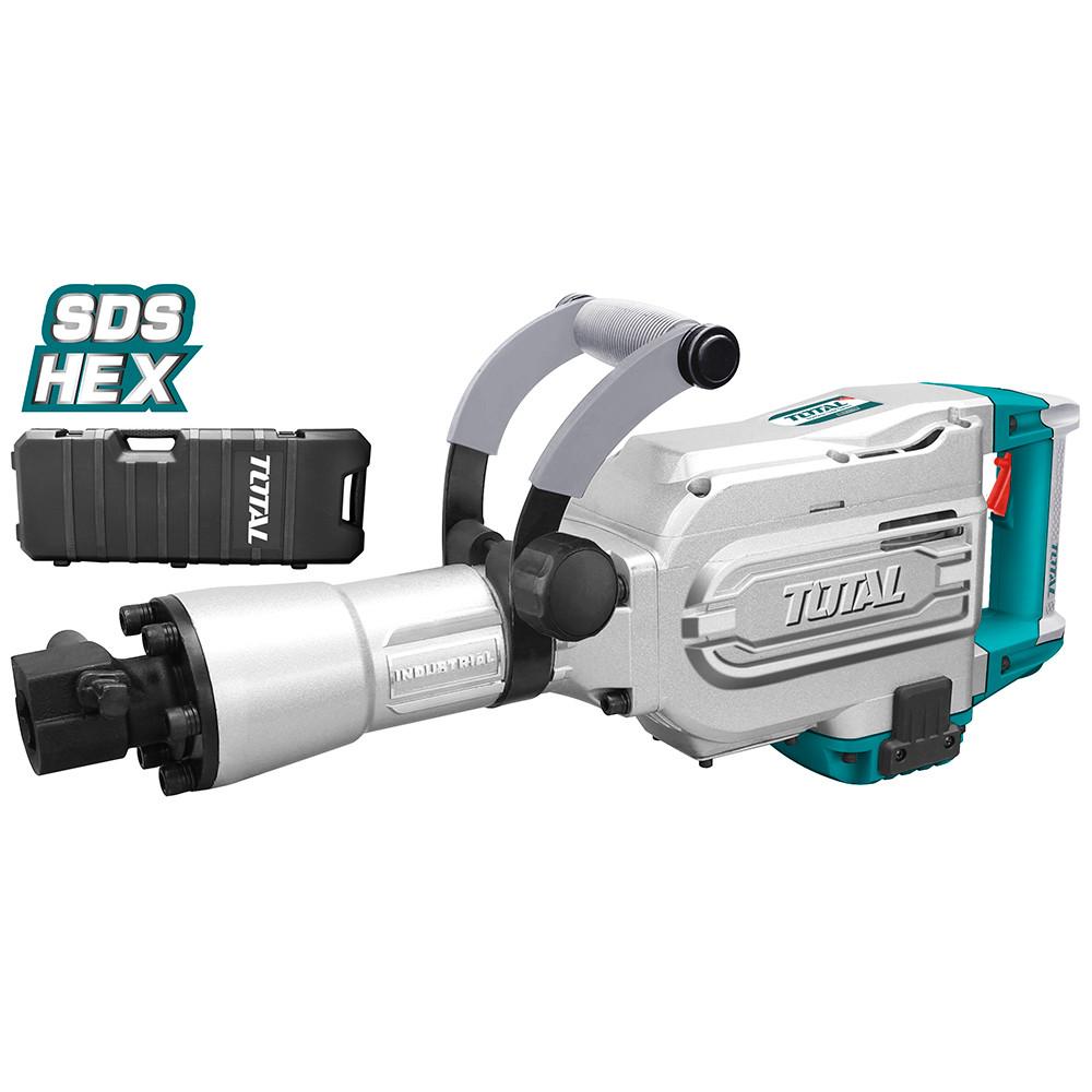 Demoledor Sds Hex 1700W 45 Joules Industrial Caja Plastica 16Kg Total Uth215456