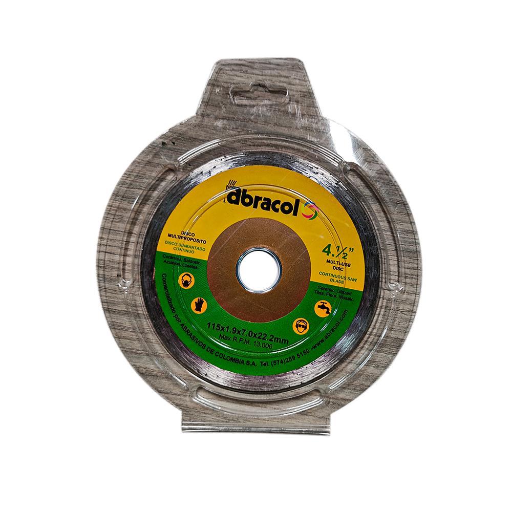 Disco Diamantado Continuo Abracol 4 12 Sedidch00047