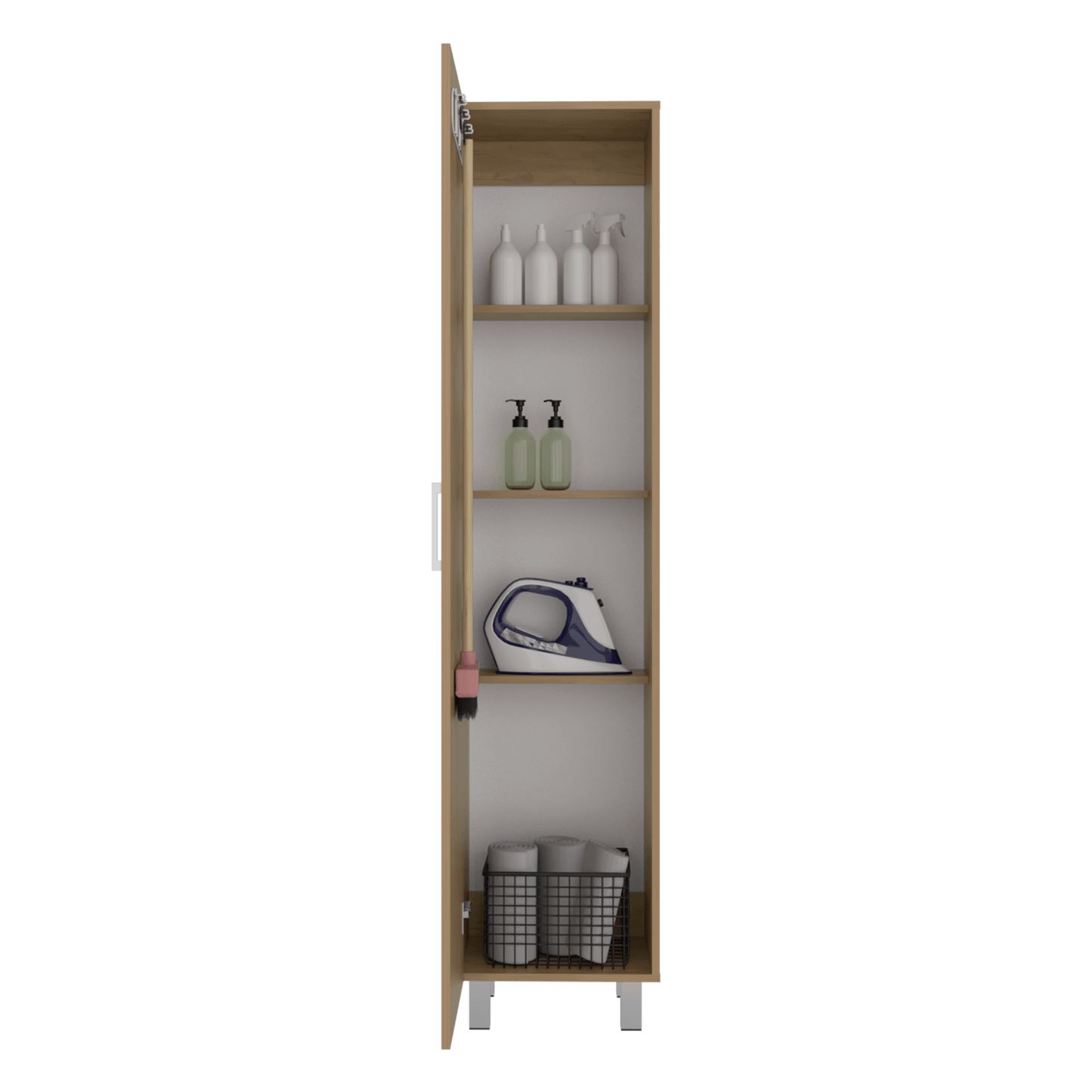 Mueble De Almacenamiento Vintro 180X40X31 Rta Kronos Fresno Zf
