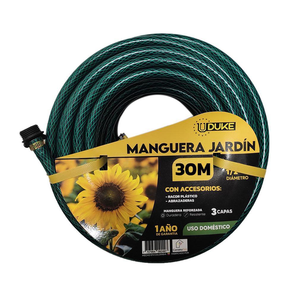 Manguera De Jardin Uduke Uso Domestico X 30 Metros Suan