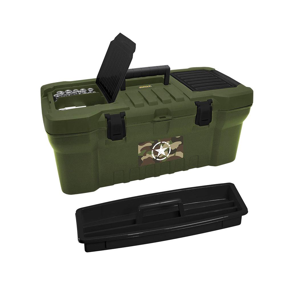 Caja Herramienta 20 Pro Army Cerr Plastica Rimax 44463 12464