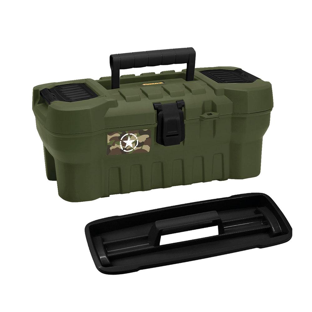 Caja Herramienta 16 Army Cerr Plastica Rimax 44464 12465