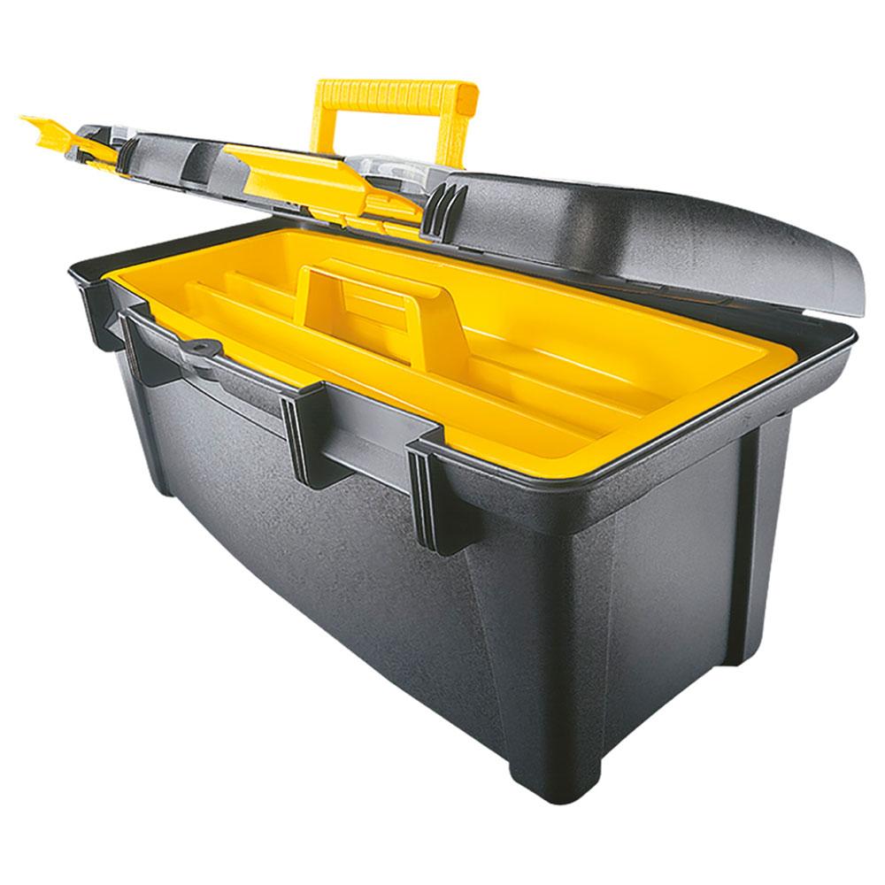 Caja Herramienta 22 Tapa Panal Negra Rimax 4142 5127