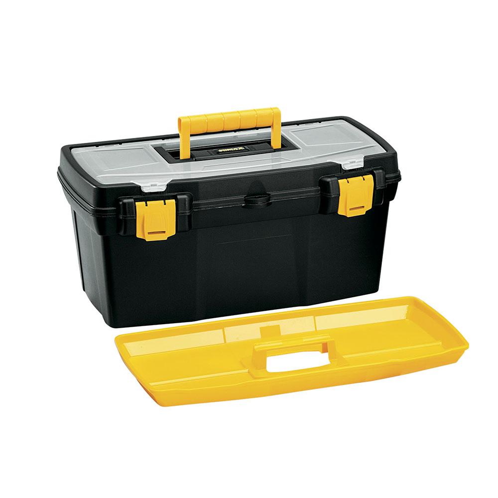Caja Herramienta 19 Tapa Panal Negra Rimax 5360