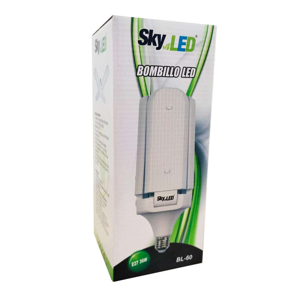 Bombillo Helice Led 36W 4 Aspas Bl60