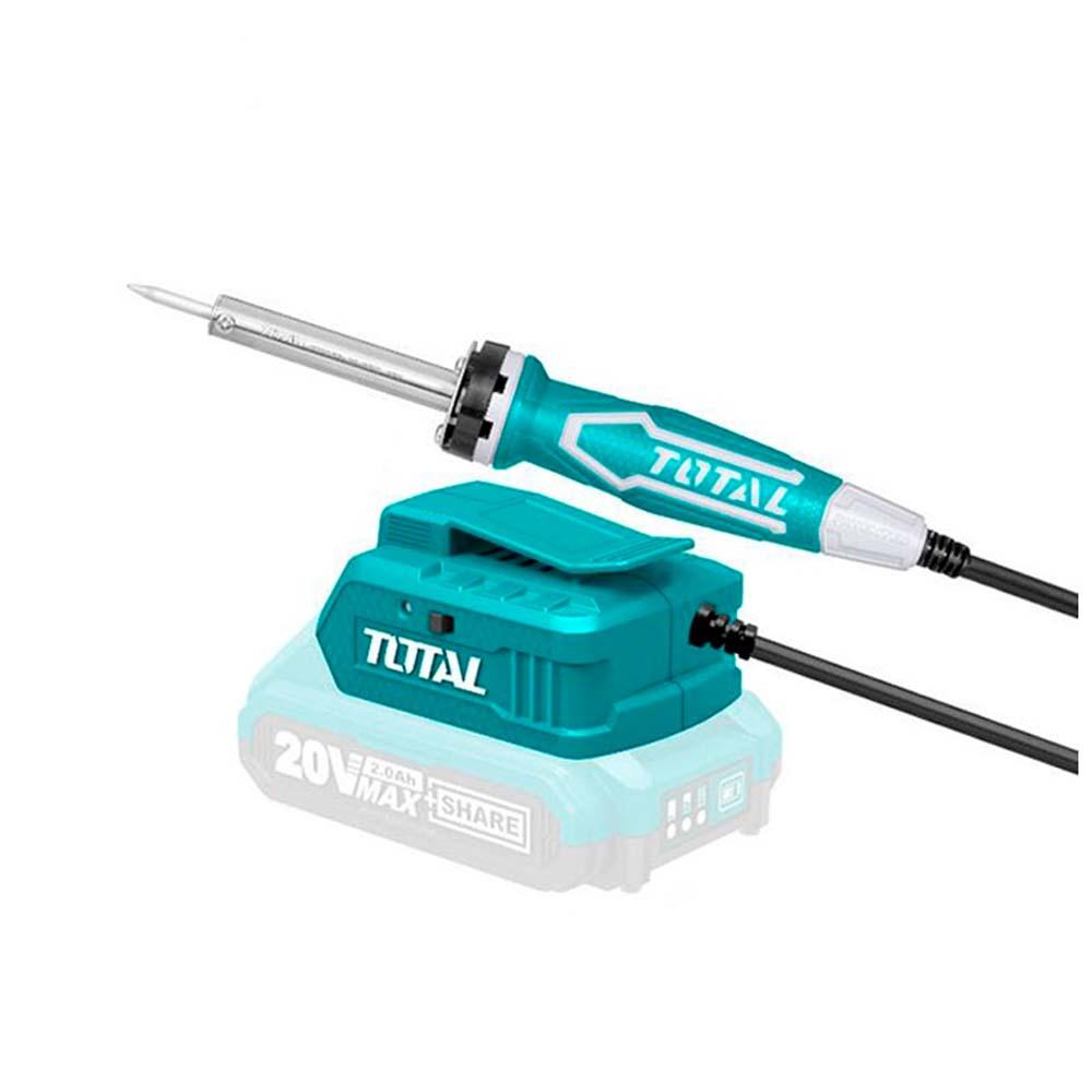 Cautin Inalambrico 40W 20V Bateria Y Cargador No Incluido Total Tsili2001