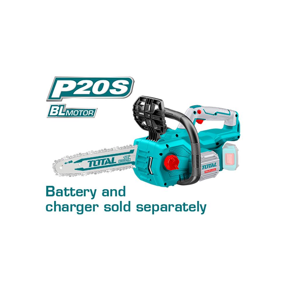 Motosierra Inalambrica 12 20V Industrial Bateria Y Cargado No Incluido Total Tgsli20128