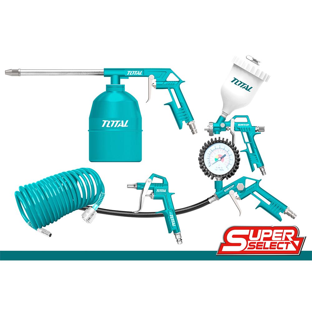 Kit De Herramientas Neumatica Super Select X 5 Piezas Total Tatk0531