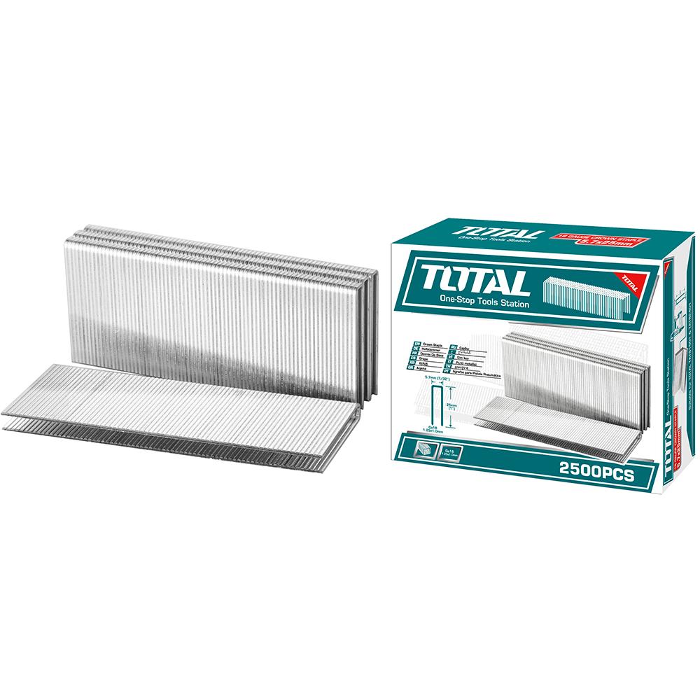 Grapa 25Mm Para Grapadora Neumatica 2500Pzs Total Tac918252