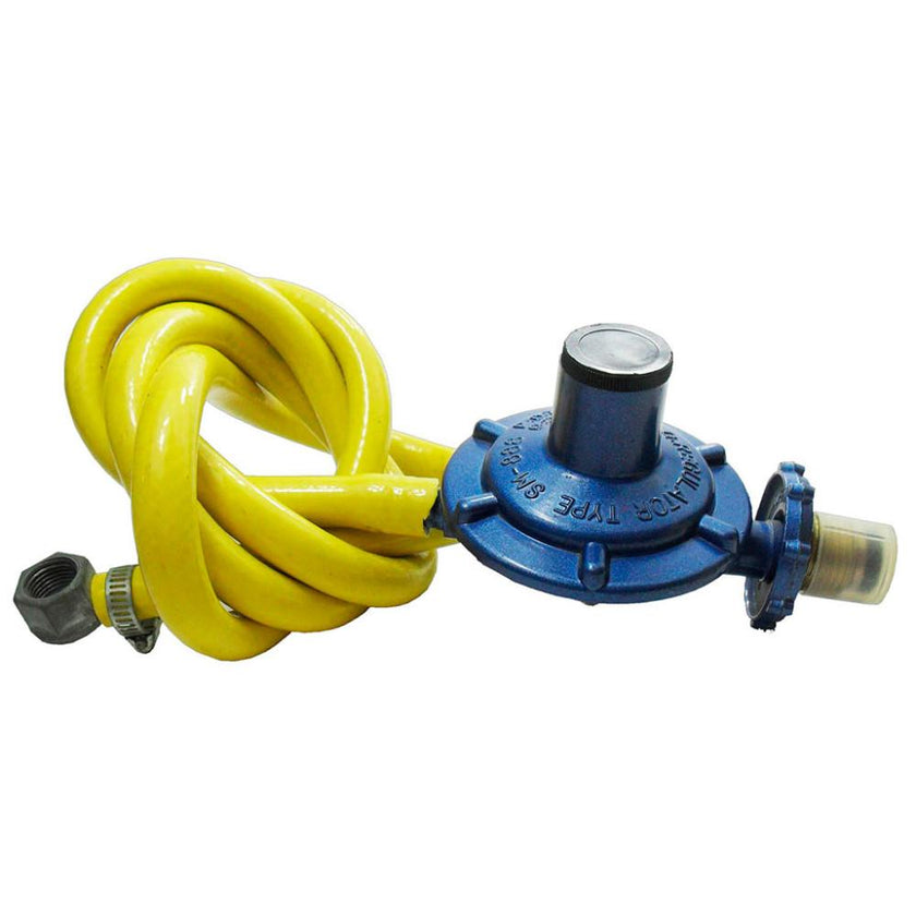 Regulador Gas Manguera Amarilla De 15 Mts
