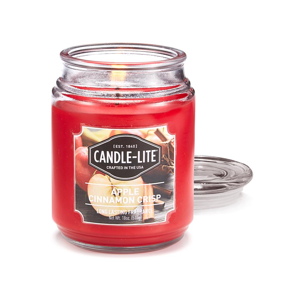 Vela 18 Oz Apple Cinnamon Crisp Candle Lite 3297021