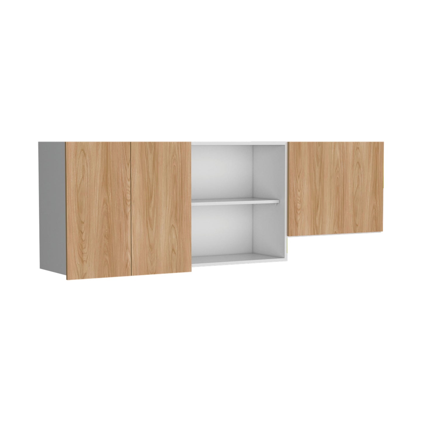 Mueble Superior Cocina 180 Boreal 62X180X33 Rta Blanco Fresno