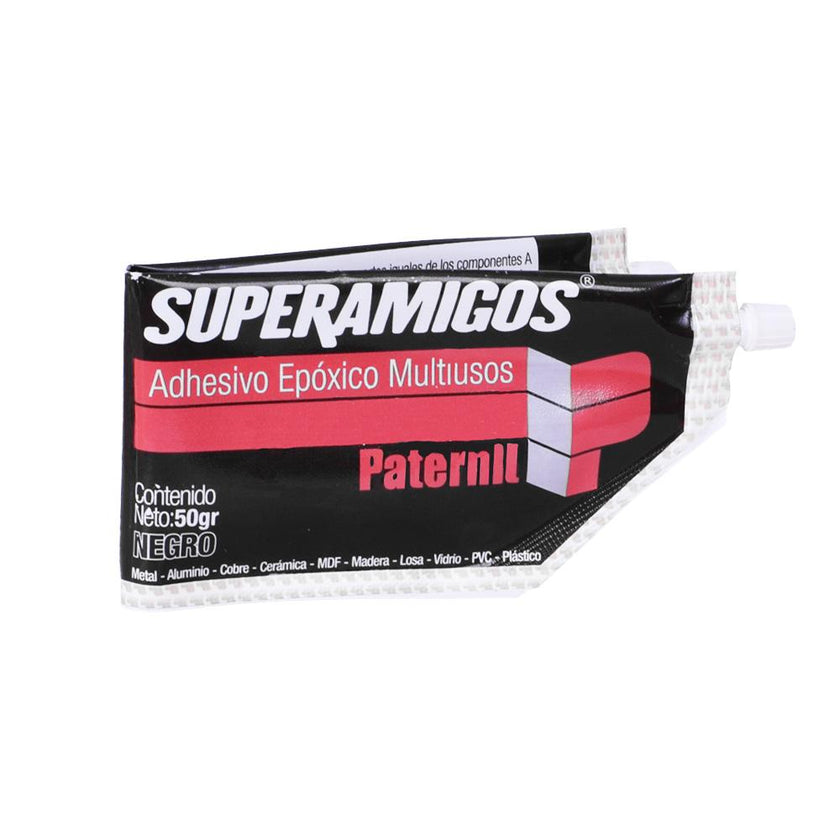 Pegatanque Superamigos Epoxi Negro 50Grms Sachet Paternit