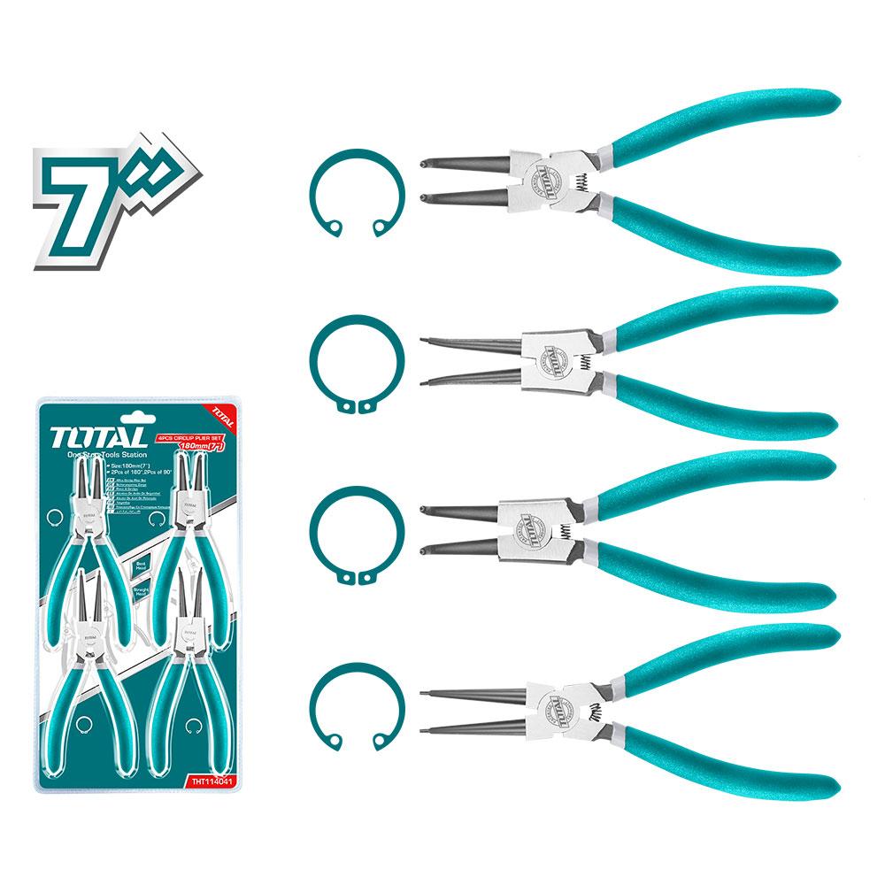 Pinza Sacapines 7 Juego X 4 Pzs 2 De 180 2 De 90 Total Tht114041