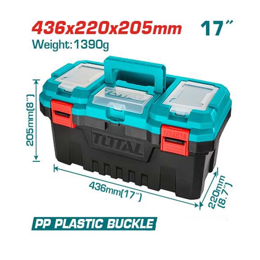 Caja Herramienta 17 Plastica Super Select Total Tpbx0171
