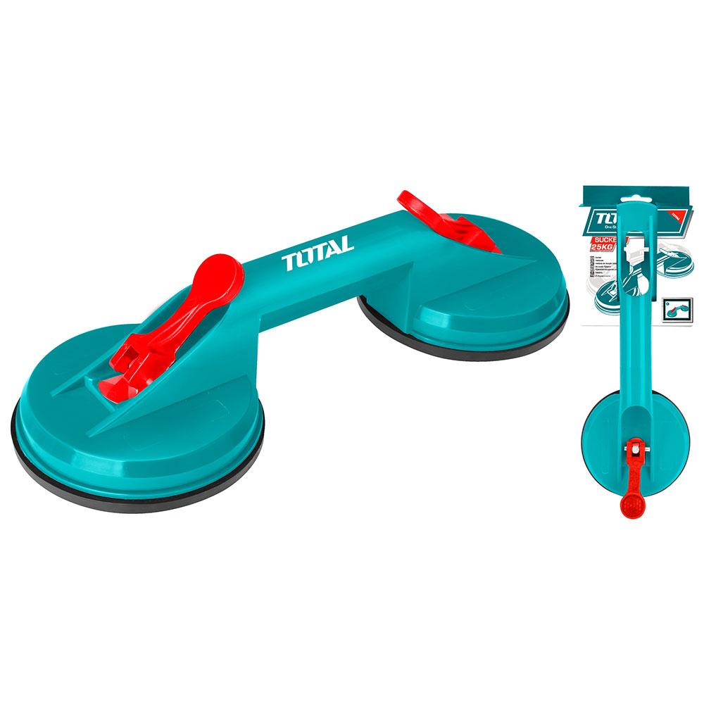 Chupa Ventosa Doble Capacidad 50 Kg Para Vidrio Total Tsp02501