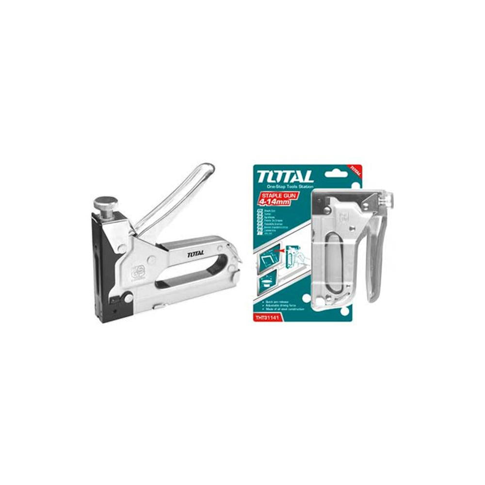 Grapadora Tapiceria Fuerza Ajustable 4  14 Mm Total Tht31141
