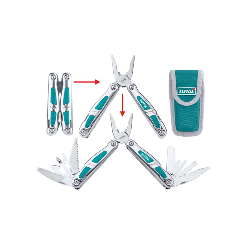 Pinza Multiusos 15 En 1 Total Tfmft01151