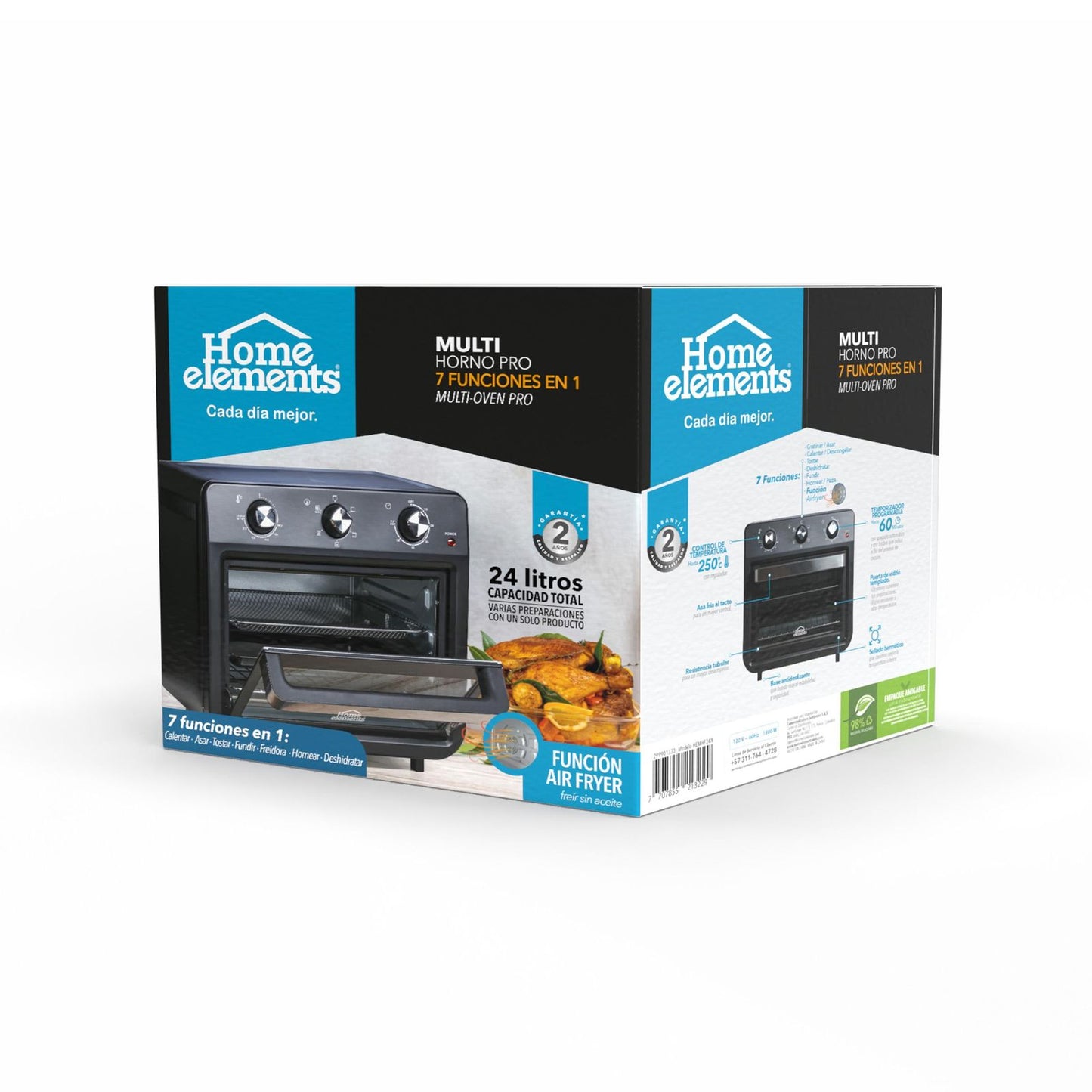 Multi Horno Pro 7 Funciones  24 Litros
