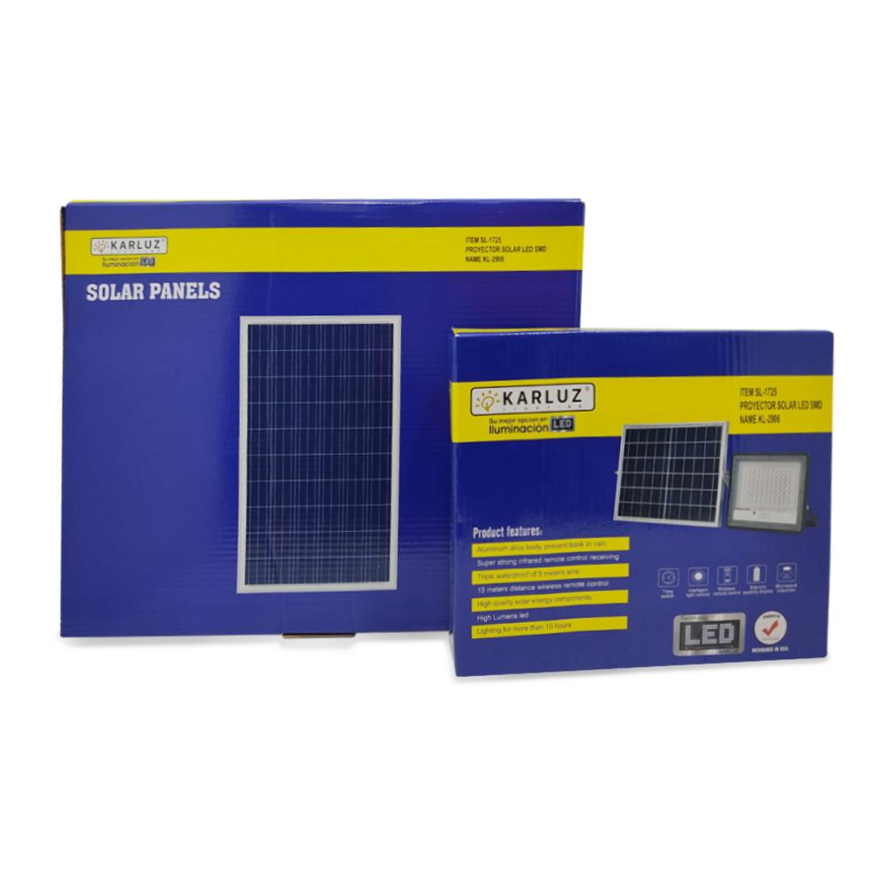 Reflector Led 300W 32V Luz Dia  Panel Solar Ip65 6500Kkl2838