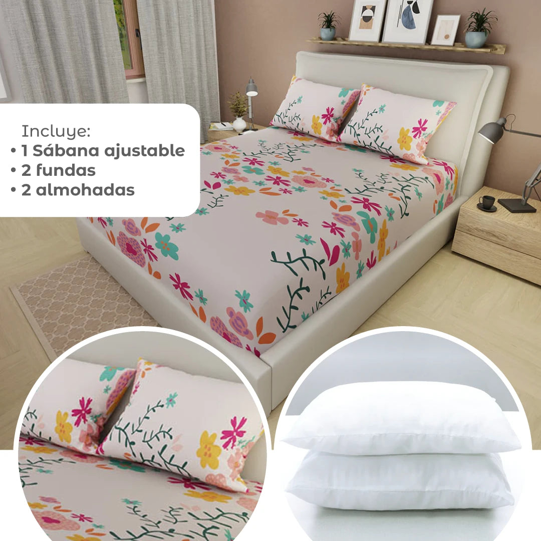 Combo 5 En 1 Fucsia