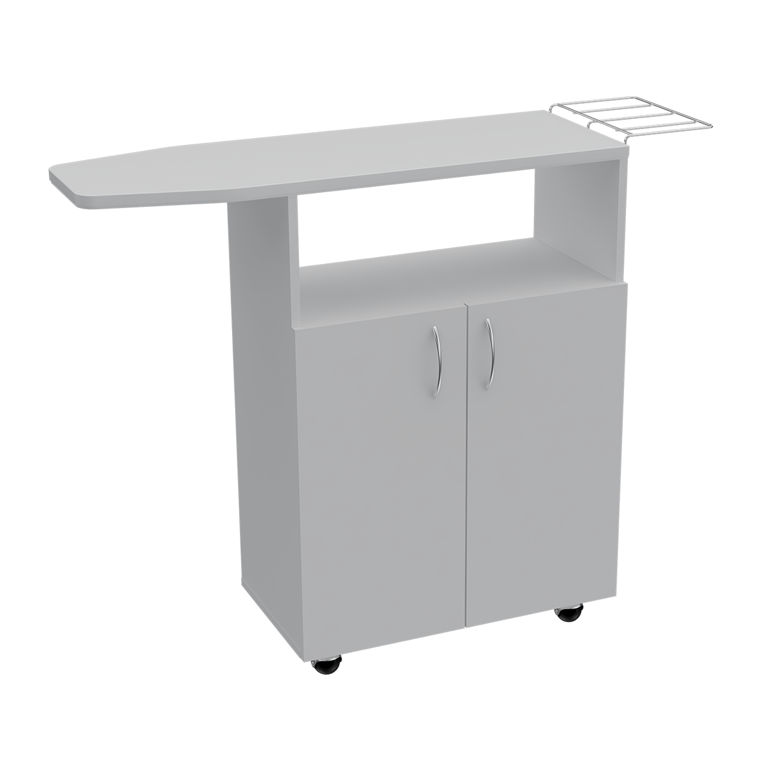 Mueble Para Planchar Urano 86X90X31 Rta Blanco Zf
