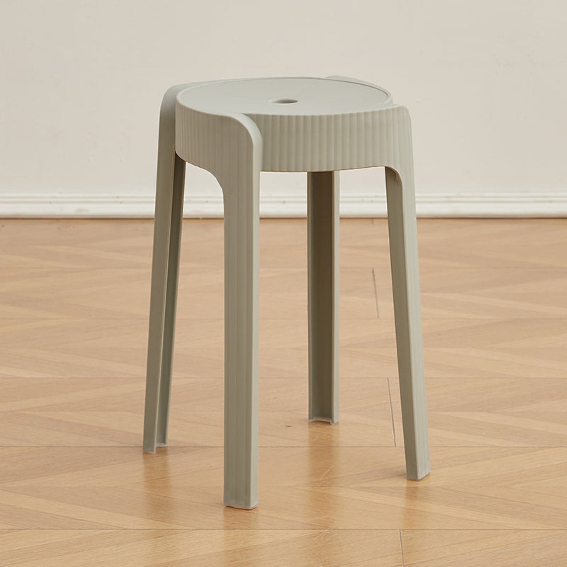 Butaco Apilable Maison 45X30X30 Rta Gris Oscuro