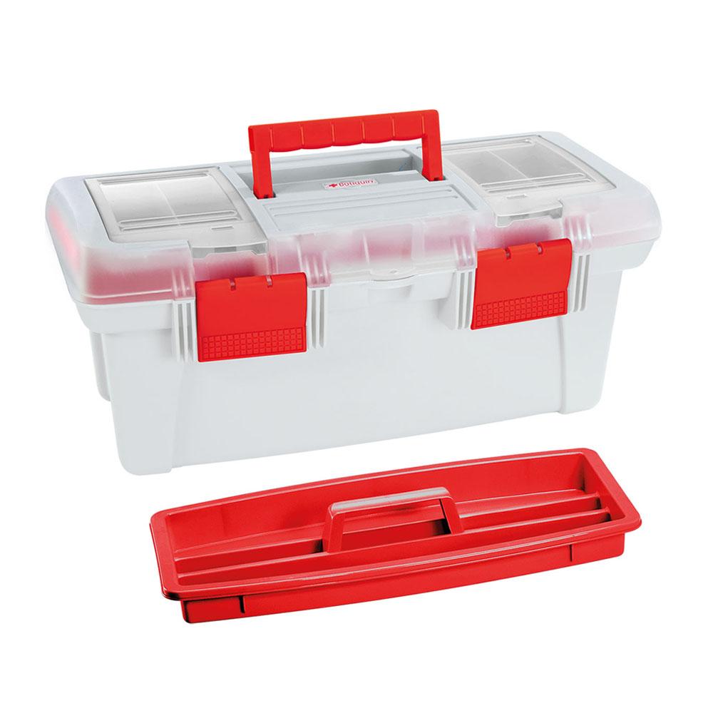 Caja Botiquin 18 Blanco Natural Rojo Rimax 12246