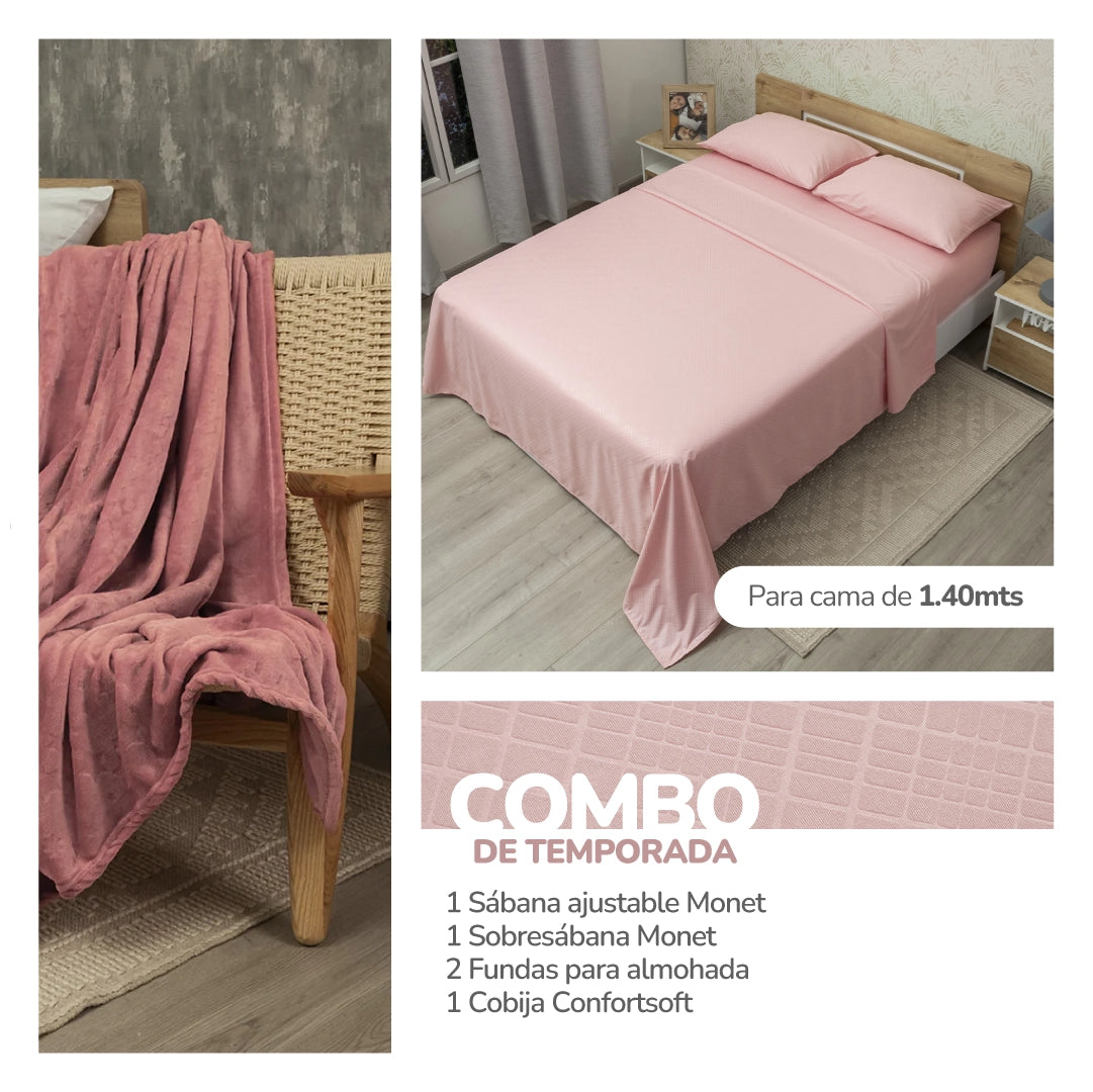 Combo De Temporada Rosa