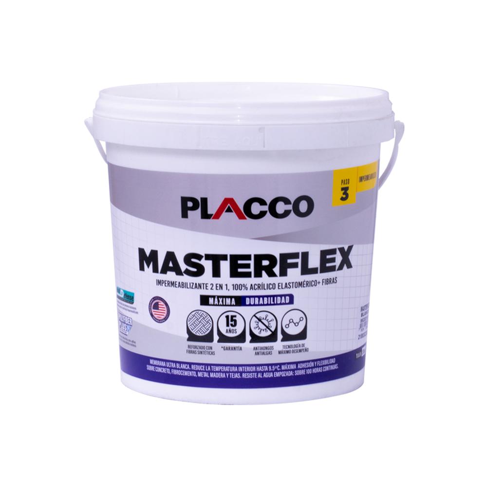 Placco Masterflex Blanco Cuñete Impermeabilizante Elastomerico 96200105 Algreco