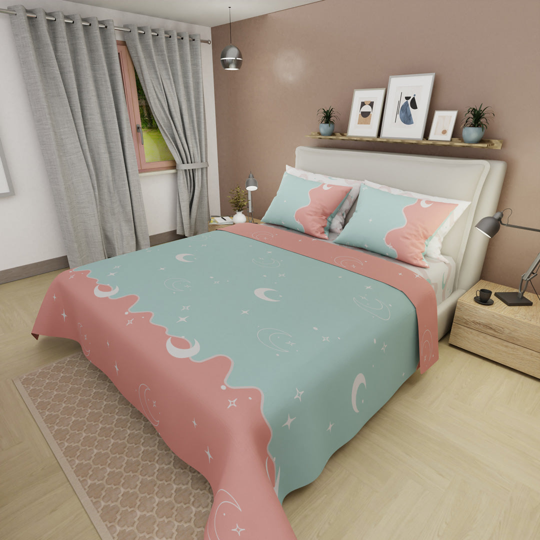 Juego De Sabanas Style 4 Fundas Sueño Lunar