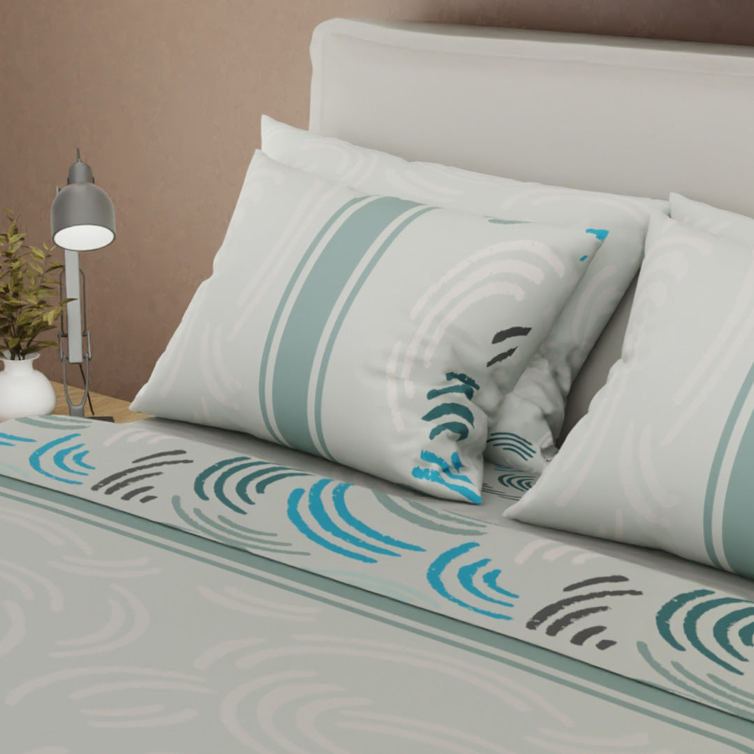 Juego De Sabanas Style 4 Fundas Ocean Chic