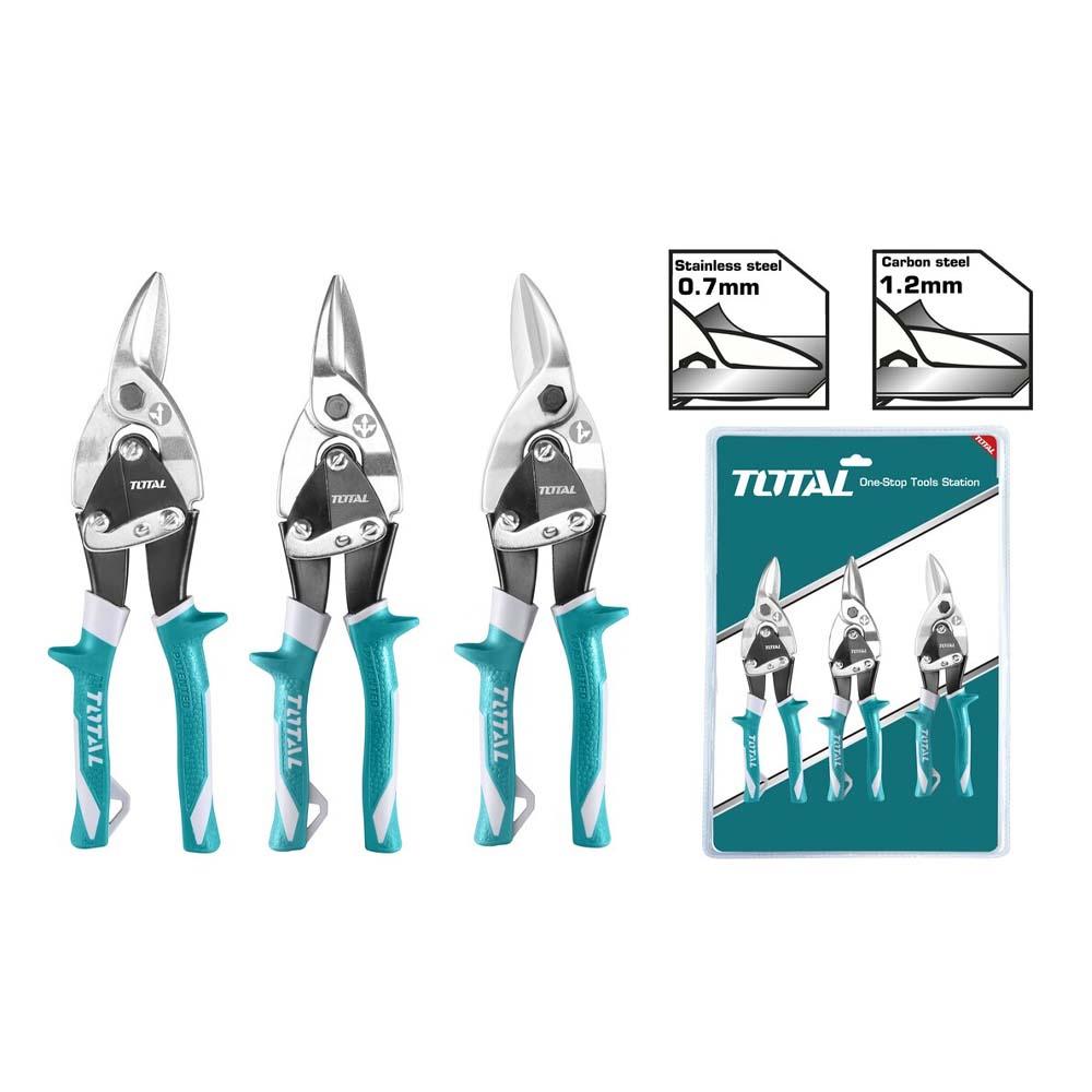Tijera Lamina Aviacion 10 Juego X 3 Pzs Izquierdarectaderecha Super Select Total Tht520106K