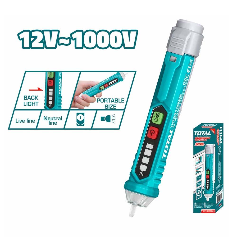 Probador De Corriente Digital 12V  1000V Super Select Total Tht29100026