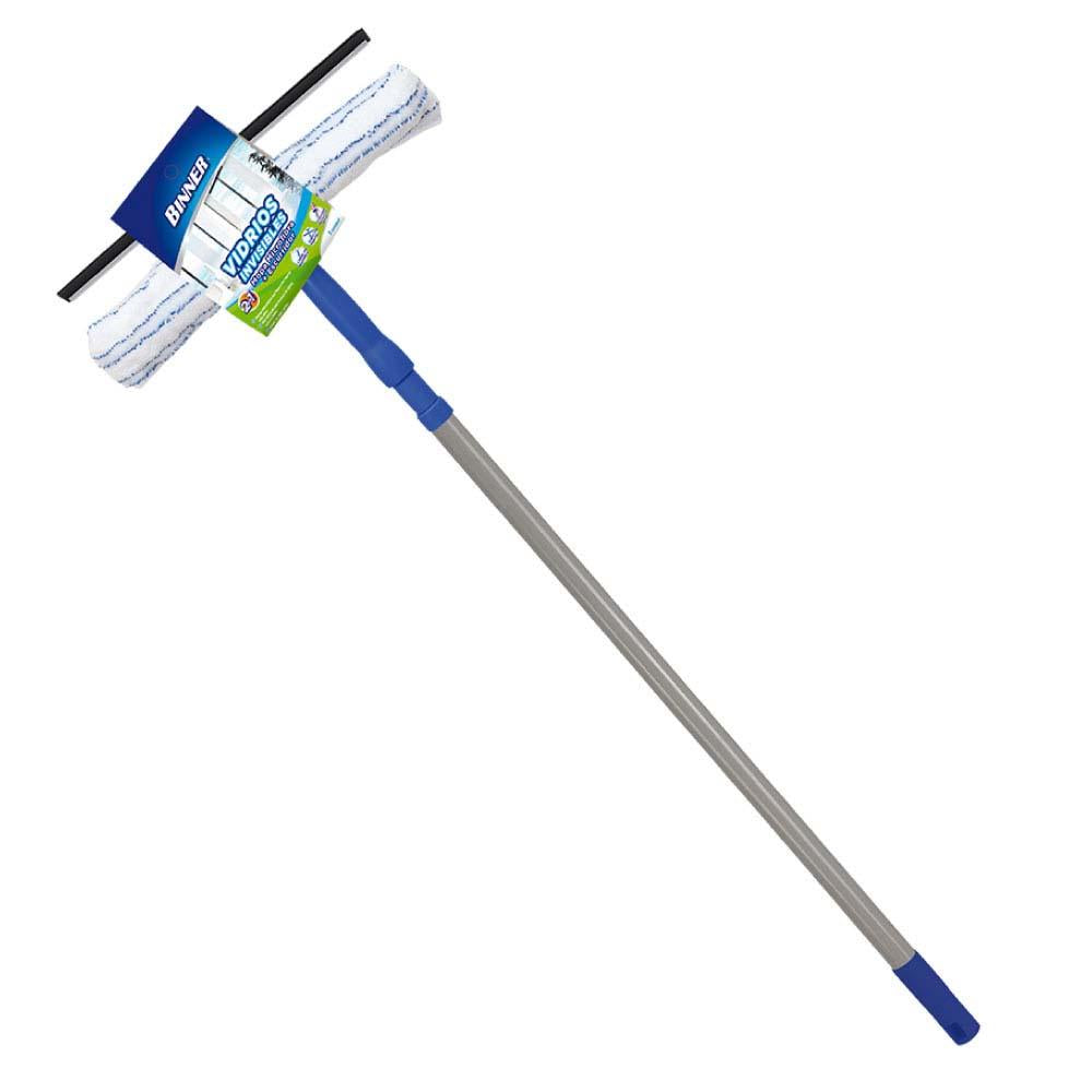 Limpiavidrios 2 En 1 Mopa Microfibra 109588