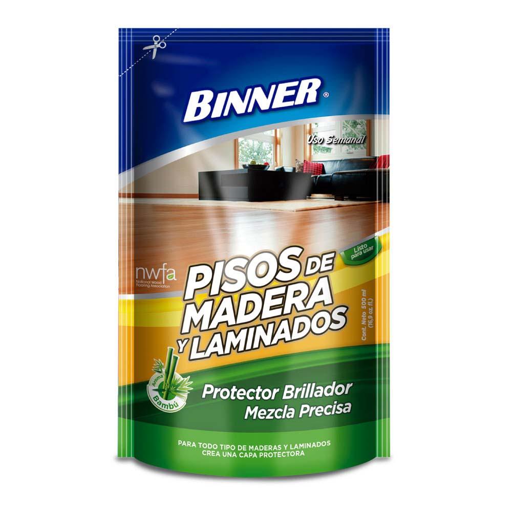 Protector Brillador Pisos Madera Mezcla Prec Doypack 500Ml 201665