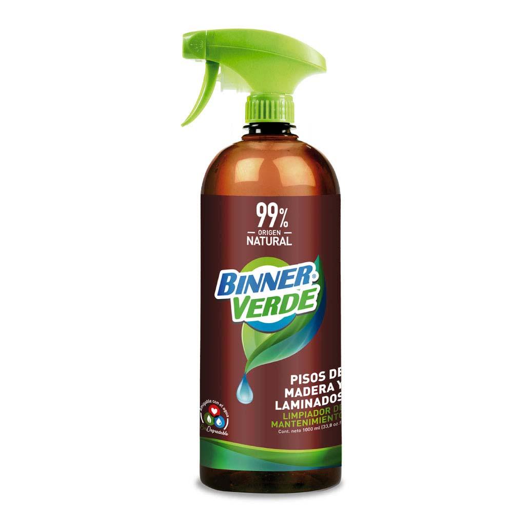 Limpiador Mantenimiento Maderas Binner Verde 1000 Ml 202095