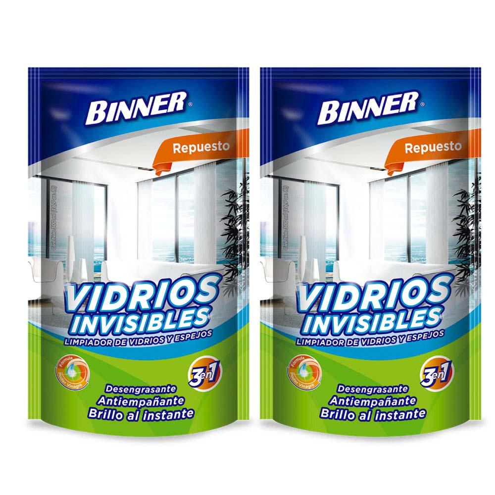 Limpiavidrio Y Espejos 3 En 1 500 Doypack X 2 Unidades Promocion 203311