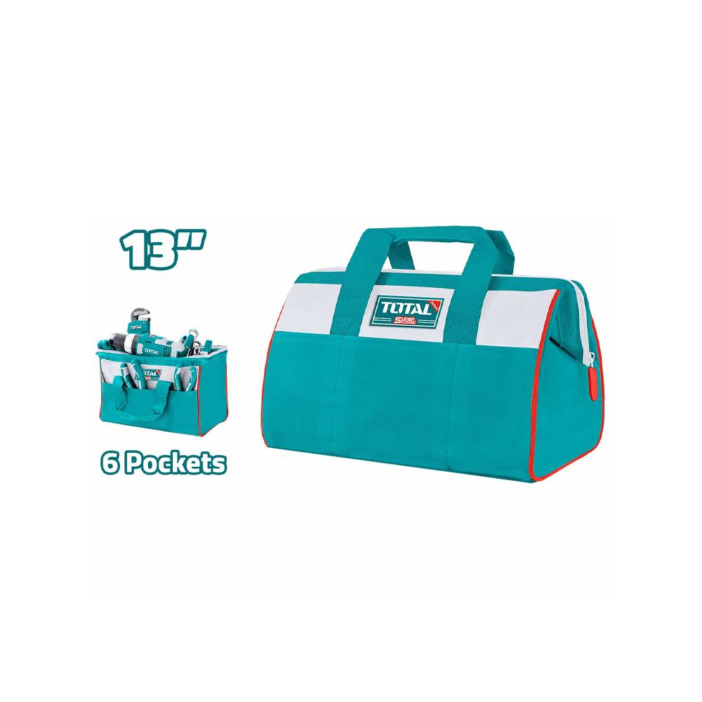Bolso De Herramientas 13 Capacidad Maxima 12Kg Super Select Total Tht261325