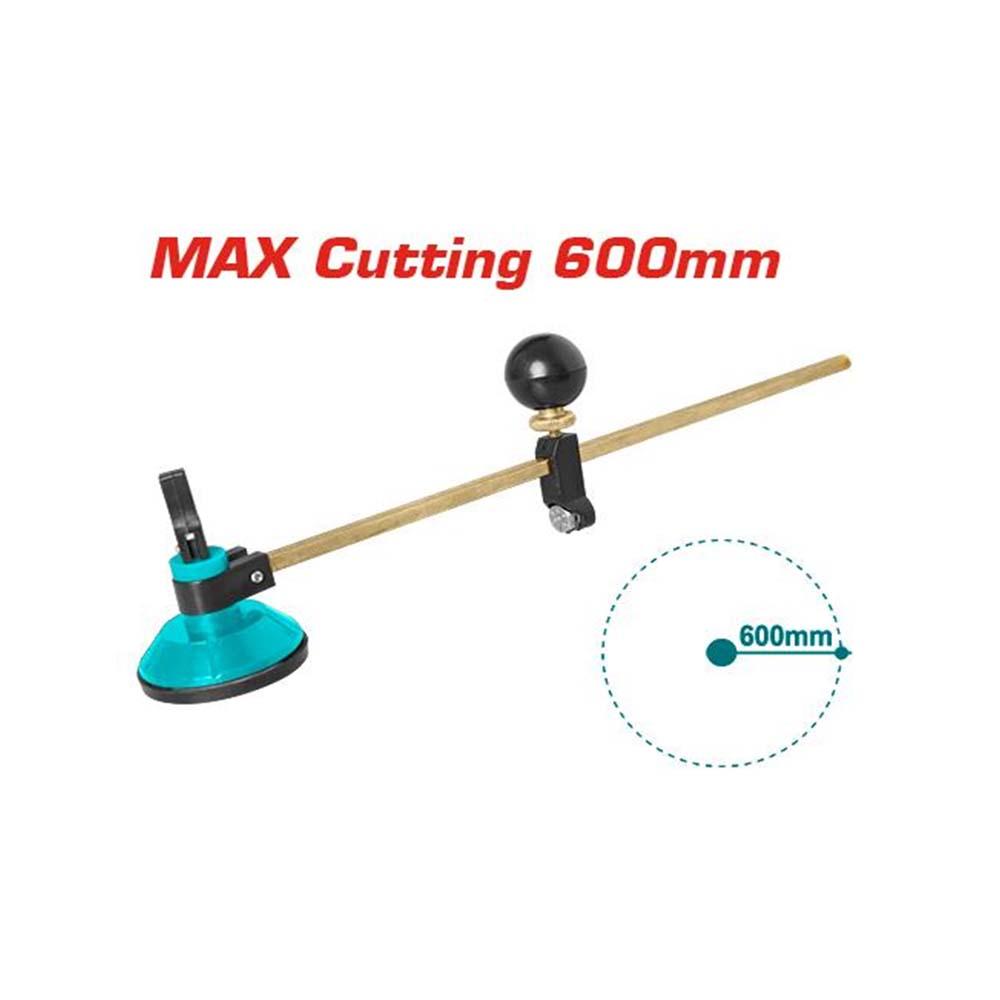 Corta Vidrio Circular Con Chupa 30Cm De Diametro Total Tgct16001