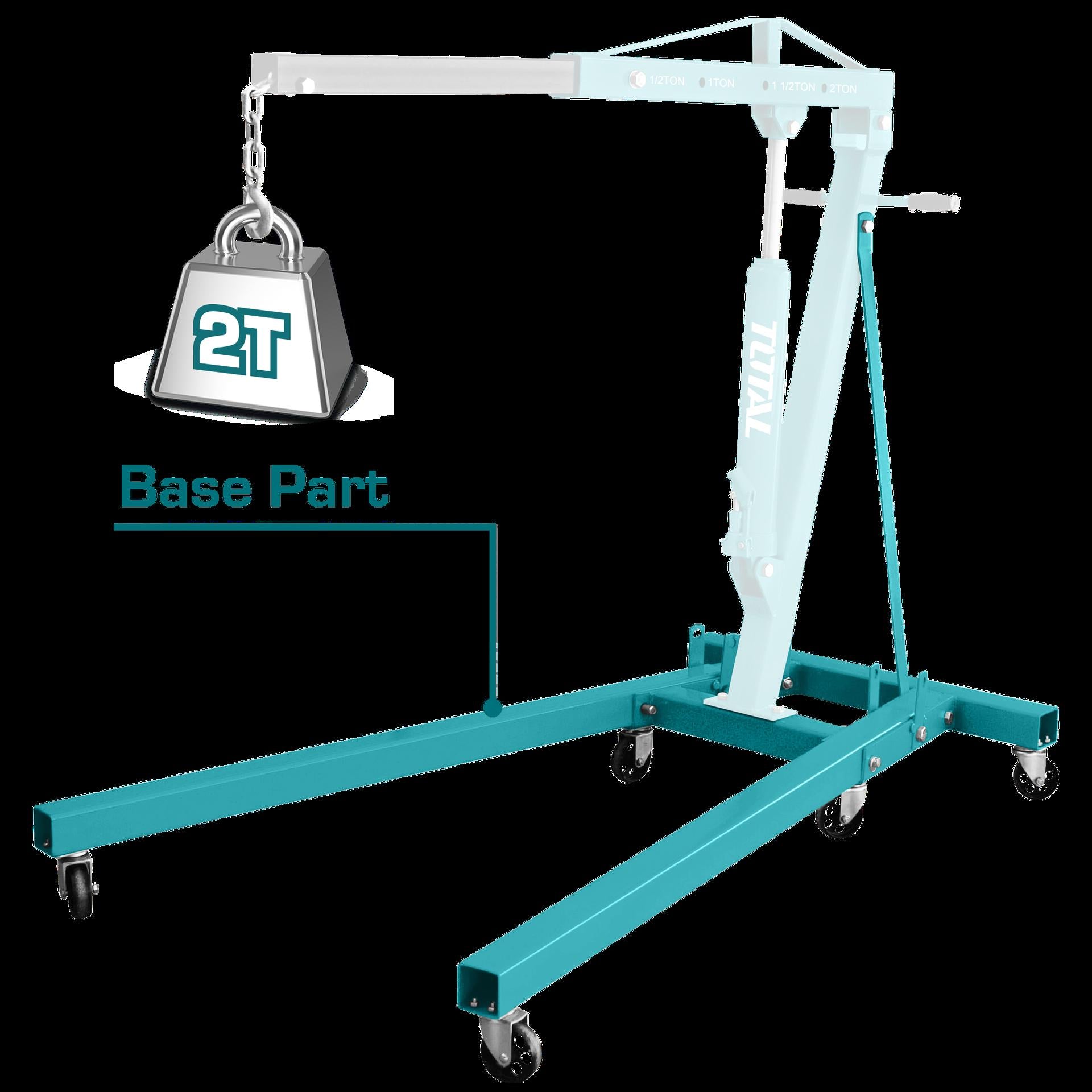Base Para Pluma 2T Industrial Total  Tht110211
