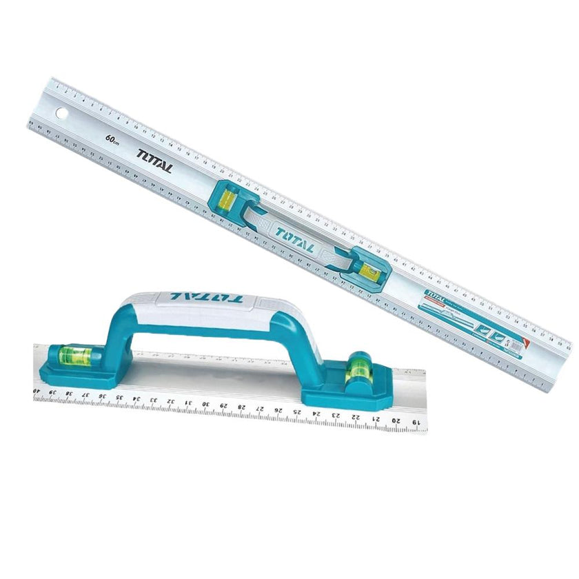 Regla 60Cm Aluminio Con Nivel Total  Tmt222606